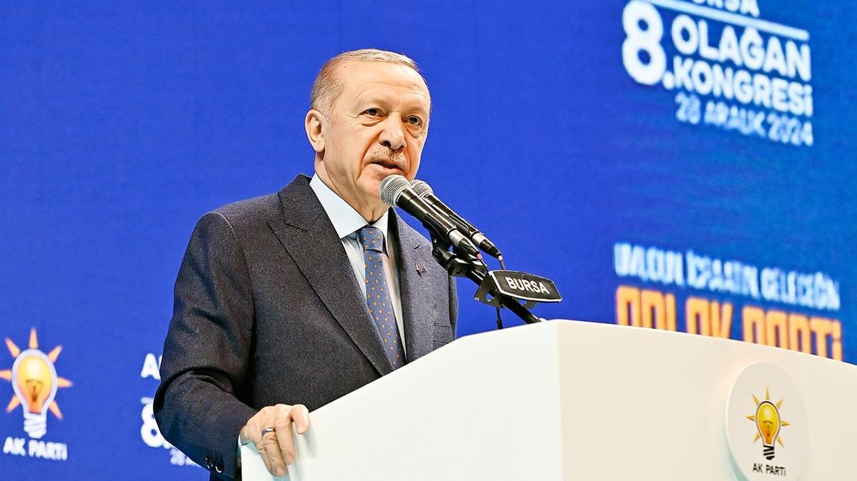 Bakan Erdoan: Serzenilere kulamz tkamyoruz