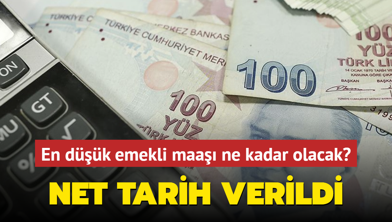 En dk emekli maa ne kadar olacak" Net tarih verildi