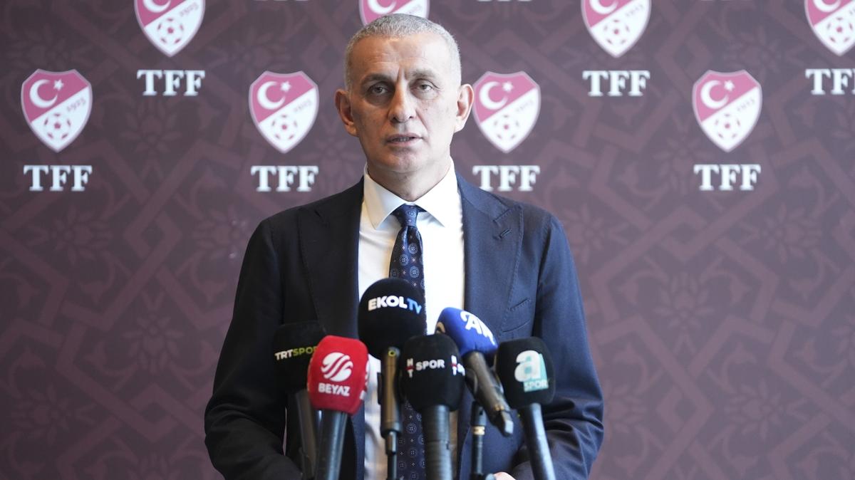 TFF Bakan Hacosmanolu: Hakemlikte yeni sistemin ilk admn att