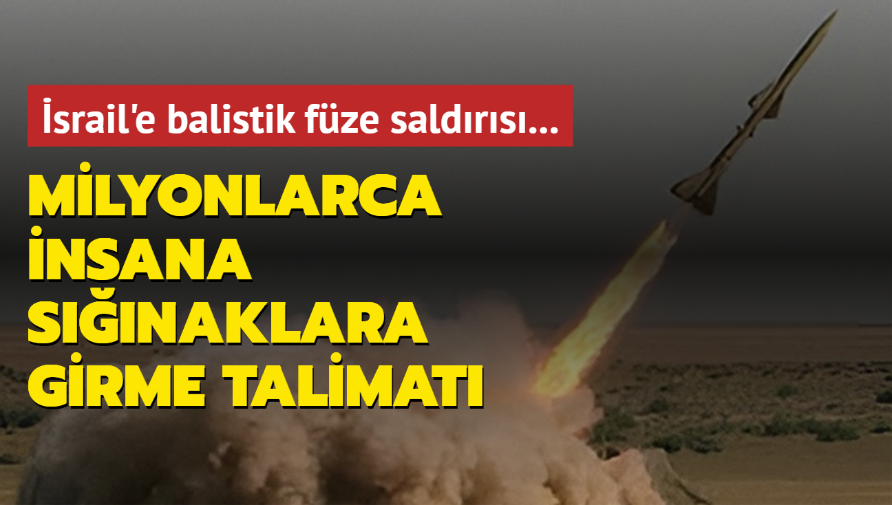 srail'e fze saldrs... Milyonlarca insana snaklara girme talimat