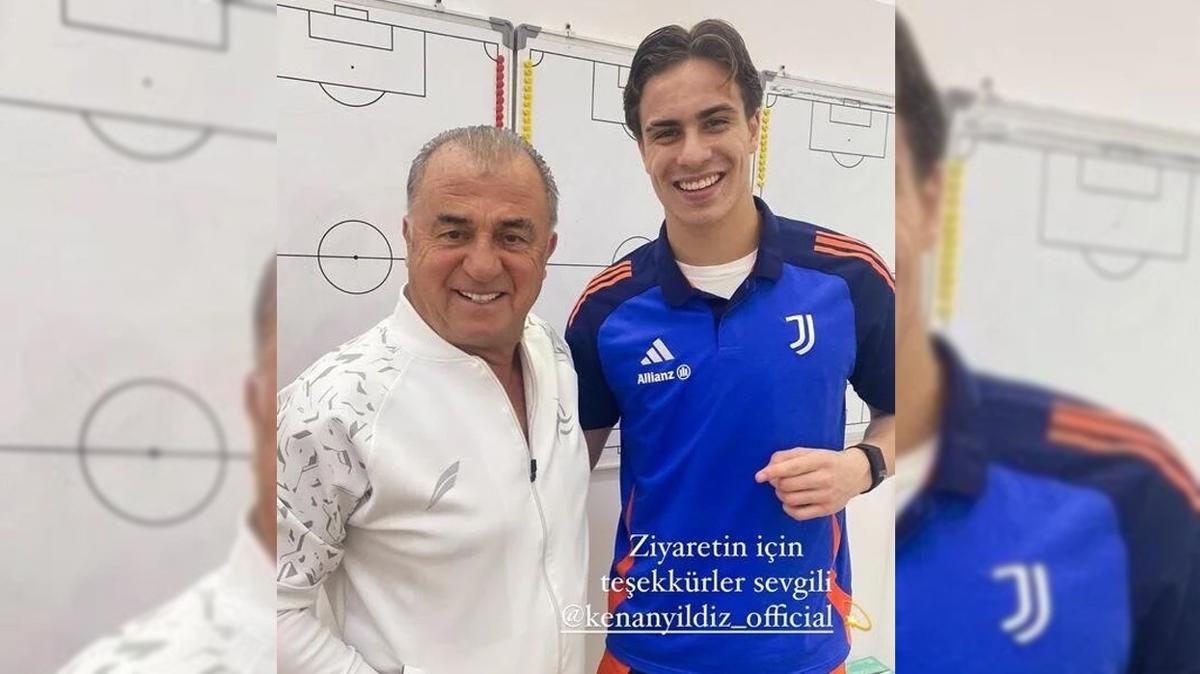 Kenan Yldz, Fatih Terim'i ziyaret etti
