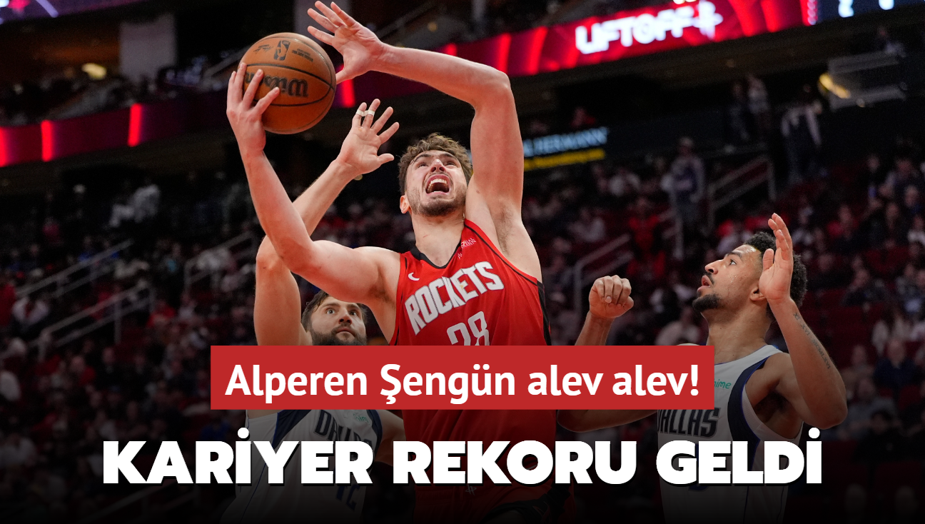 Alperen engn alev alev! Kariyer rekoru geldi