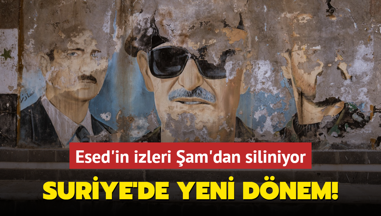 Esed'in izleri am'dan siliniyor... Suriye'de yeni dnem!