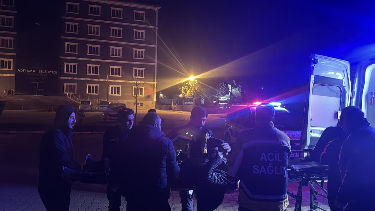 Adyaman'da kan silahl kavgada 1 kii yaraland