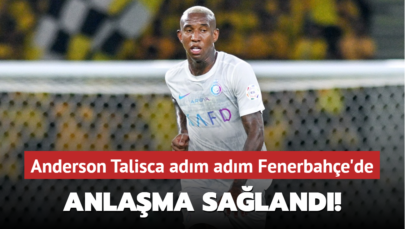 Anlama saland! Anderson Talisca adm adm Fenerbahe'de