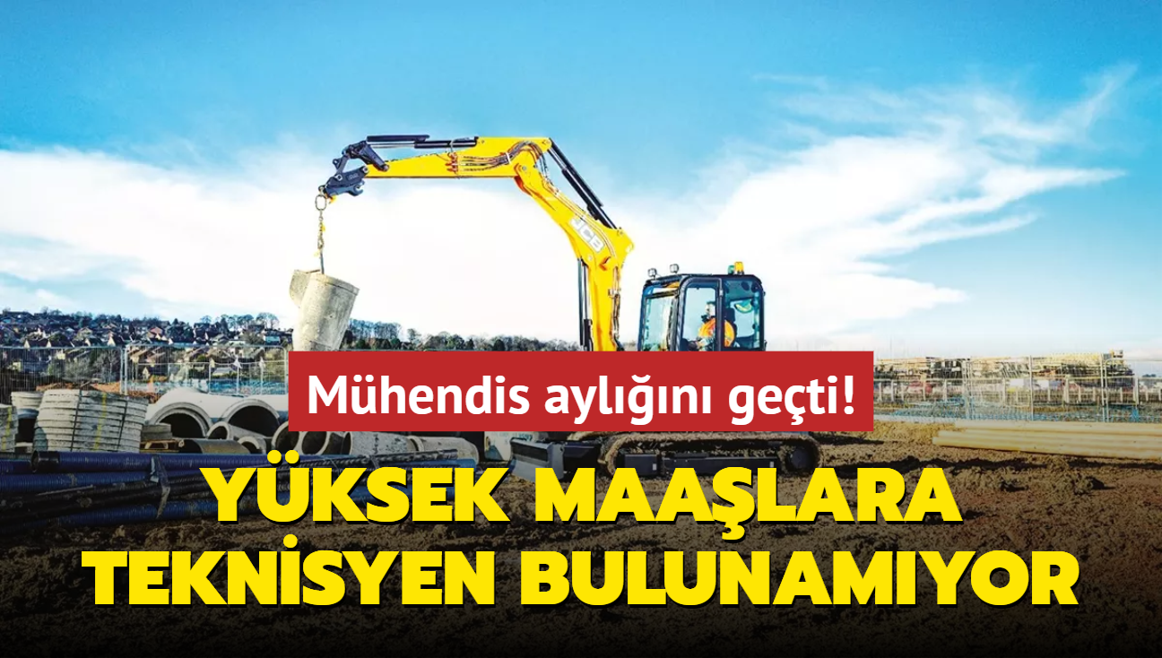 Mhendis ayln geti! Yksek maalara teknisyen bulunamyor