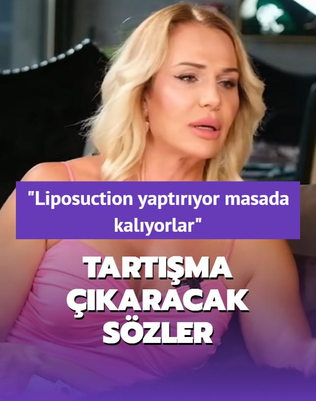 'Liposuction yaptryor, masada kalyorlar'