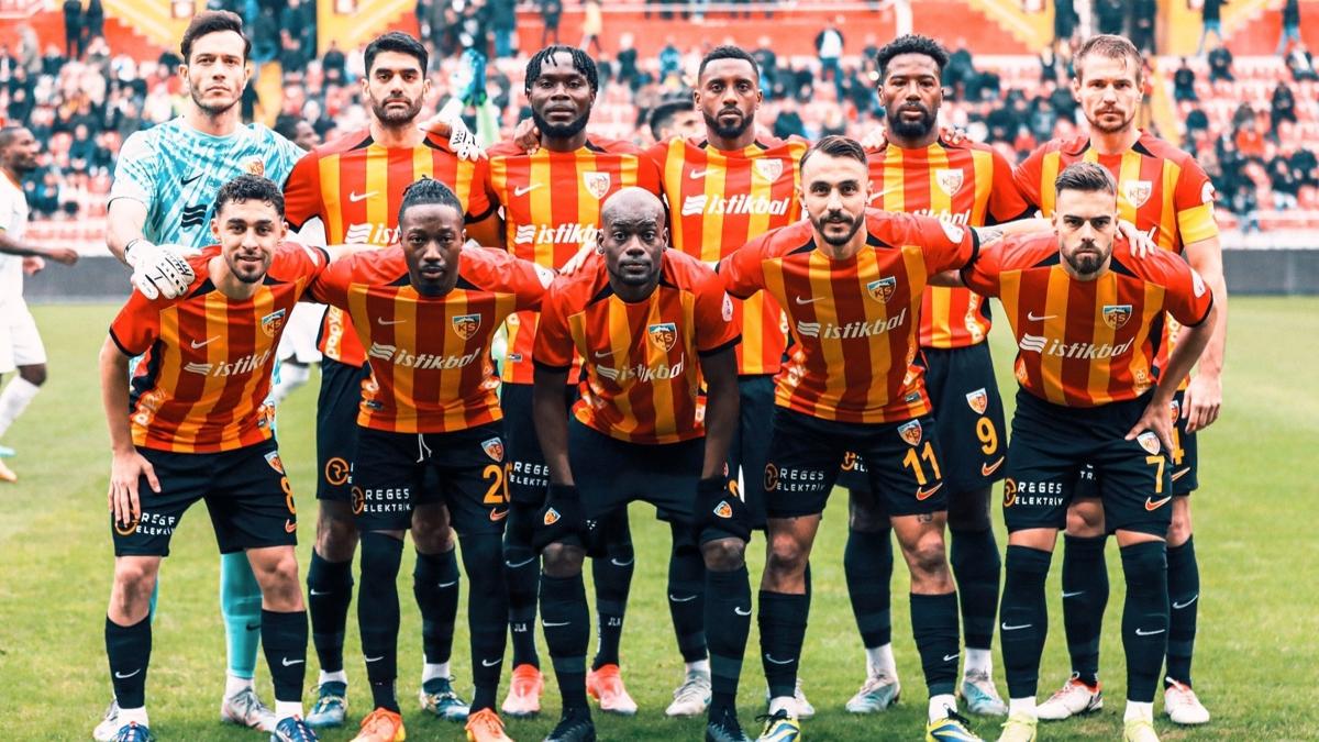 Kayserispor'da tek hedef 3 puan