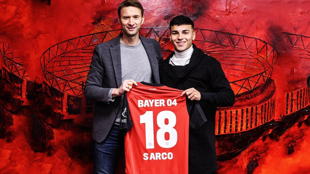 Leverkusen'e 18'lik santrafor: Alejo Sarco