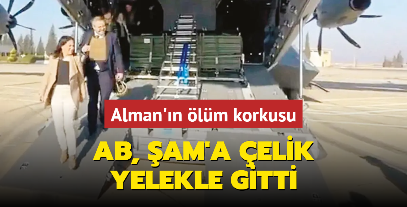 AB, am'a elik yelekle gitti... Alman'n lm korkusu