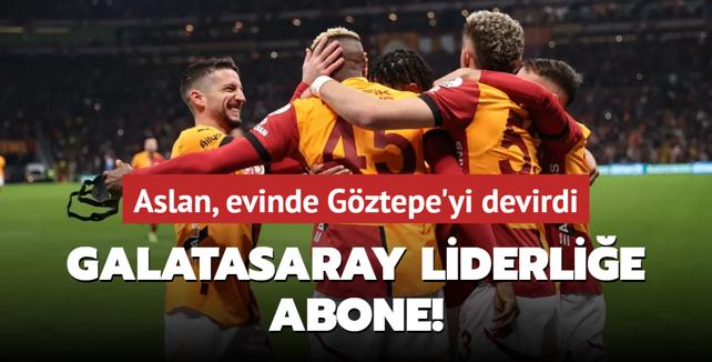 MA SONUCU: Galatasaray 2-1 Gztepe