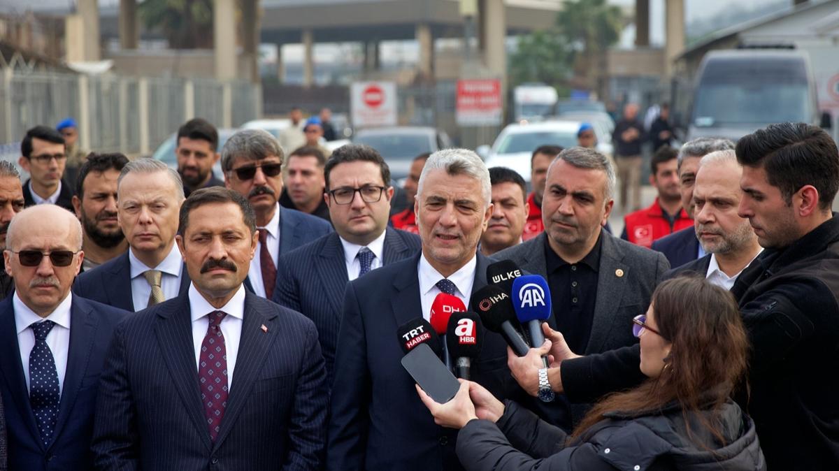 Bakan Bolat, Cilvegz Snr Kaps'nda: Orta Dou'ya giden bu nemli uluslararas kara yolunu daha etkin hale getirmek istiyoruz