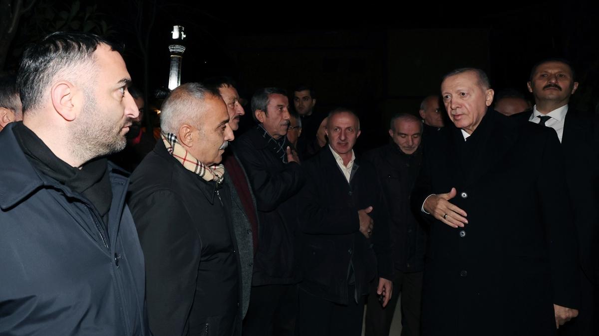 Bakan Erdoan, Gneysu'da vefat eden komusunun taziye evini ziyaret etti