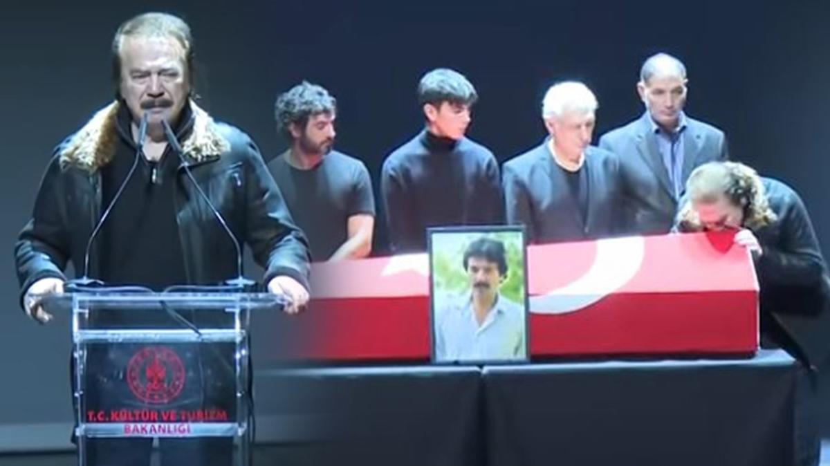 Orhan Gencebay Ferdi Tayfur'un tabutunu perek veda etti