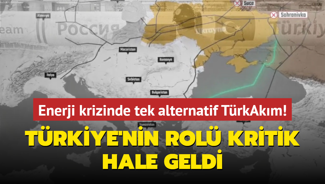 Trkiye'nin rol kritik hale geldi... Enerji krizinde tek alternatif TrkAkm!