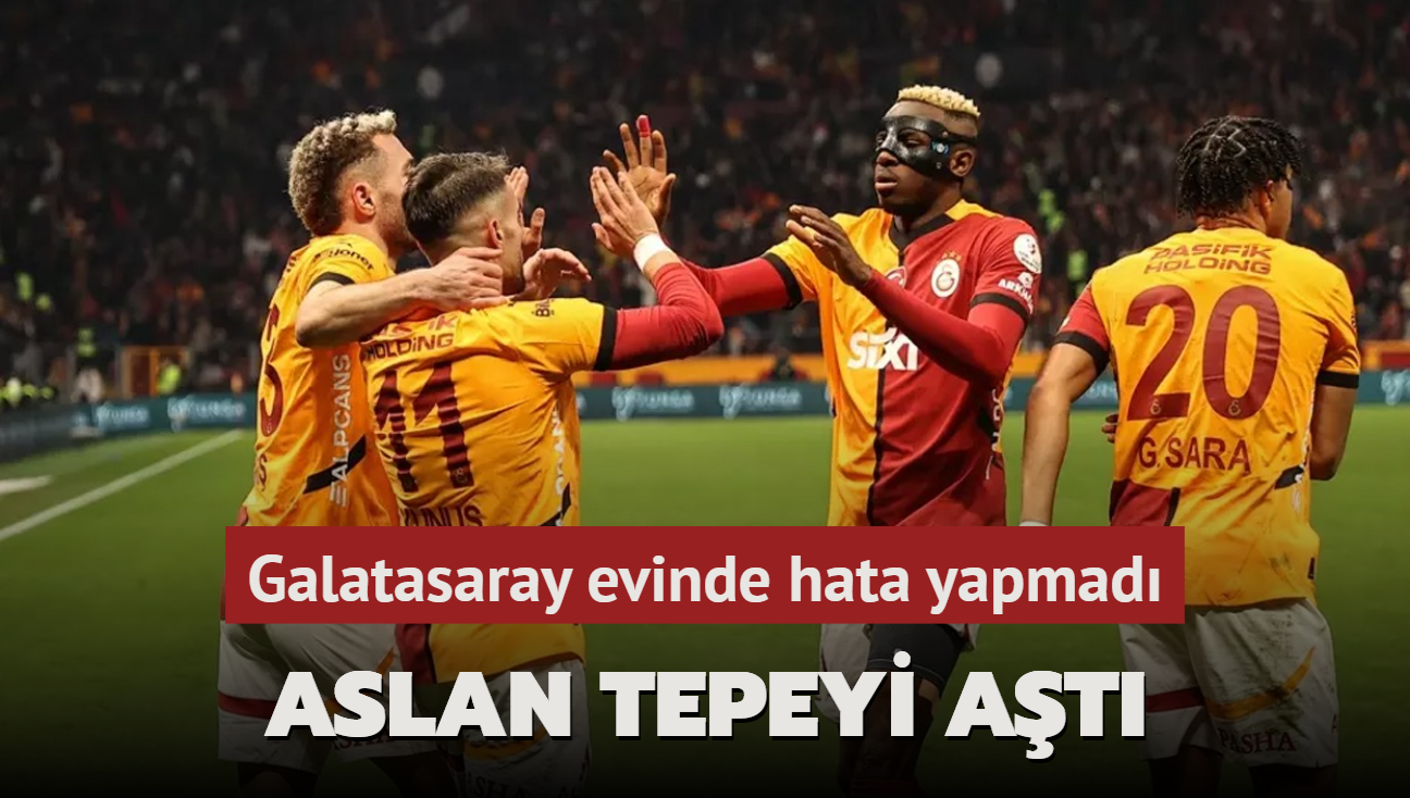 Aslan tepeyi at