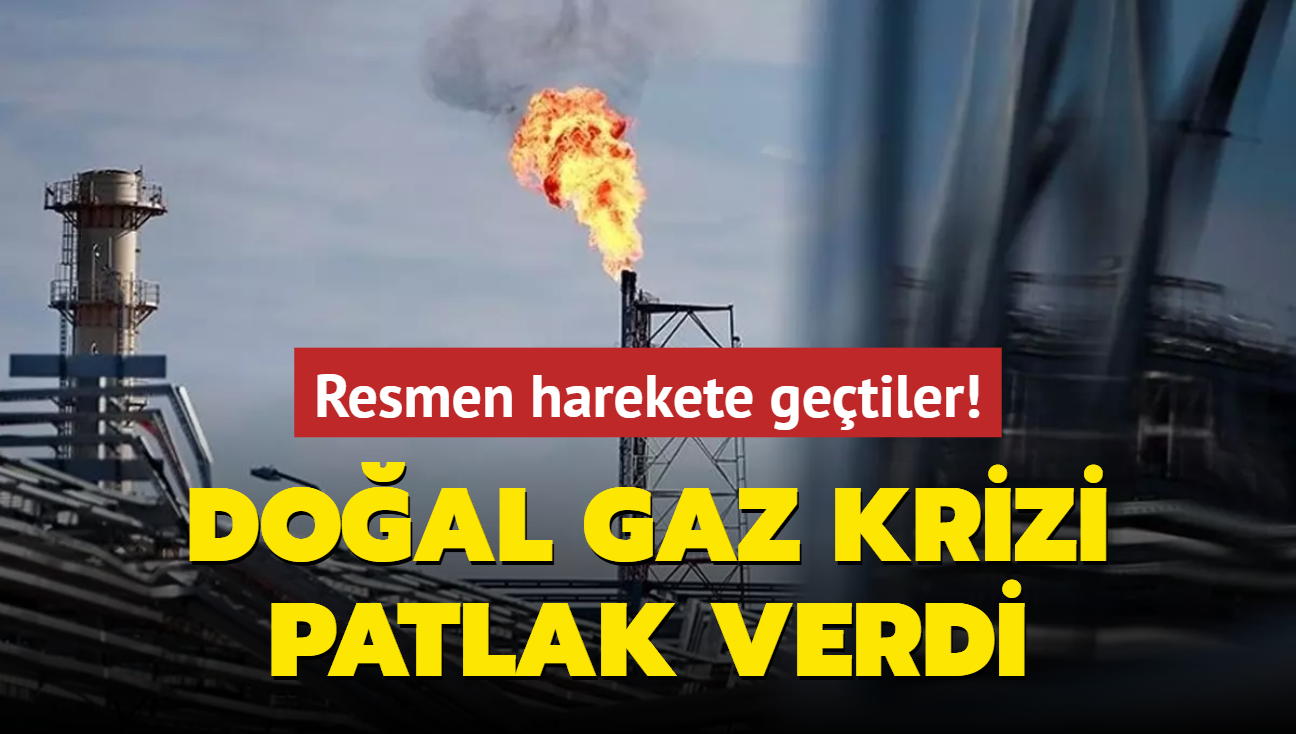 Doal gaz krizi patlak verdi: Resmen harekete getiler!