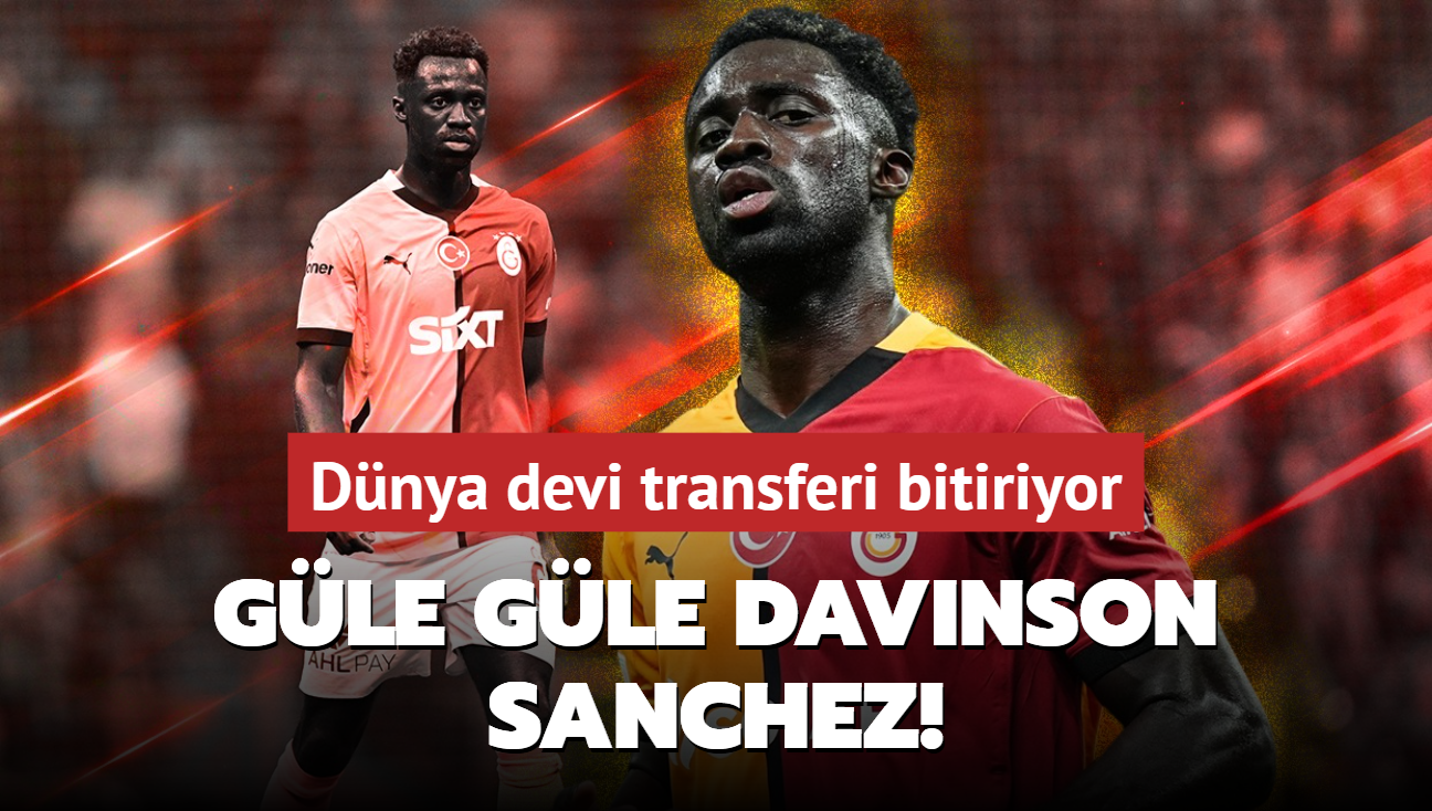 Gle gle Davinson Sanchez! Dnya devi transferi bitiriyor