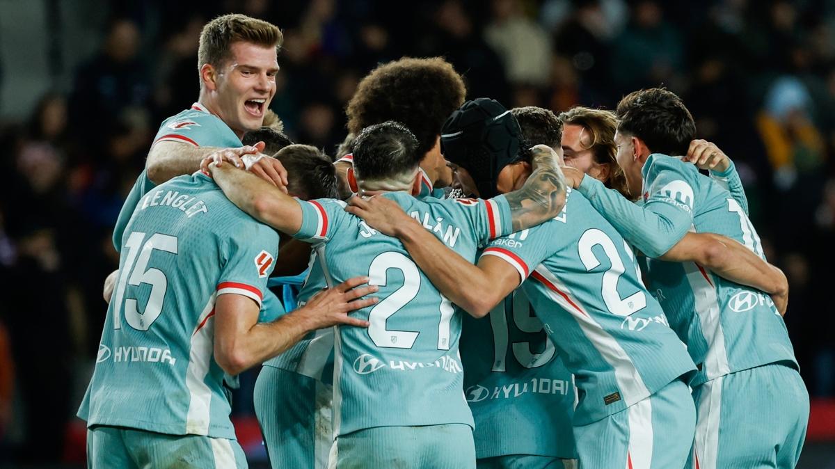 Atletico Madrid kupada tek golle turlad