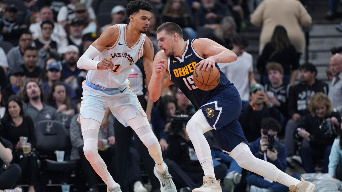 Jokic'ten Spurs potasna 46 say