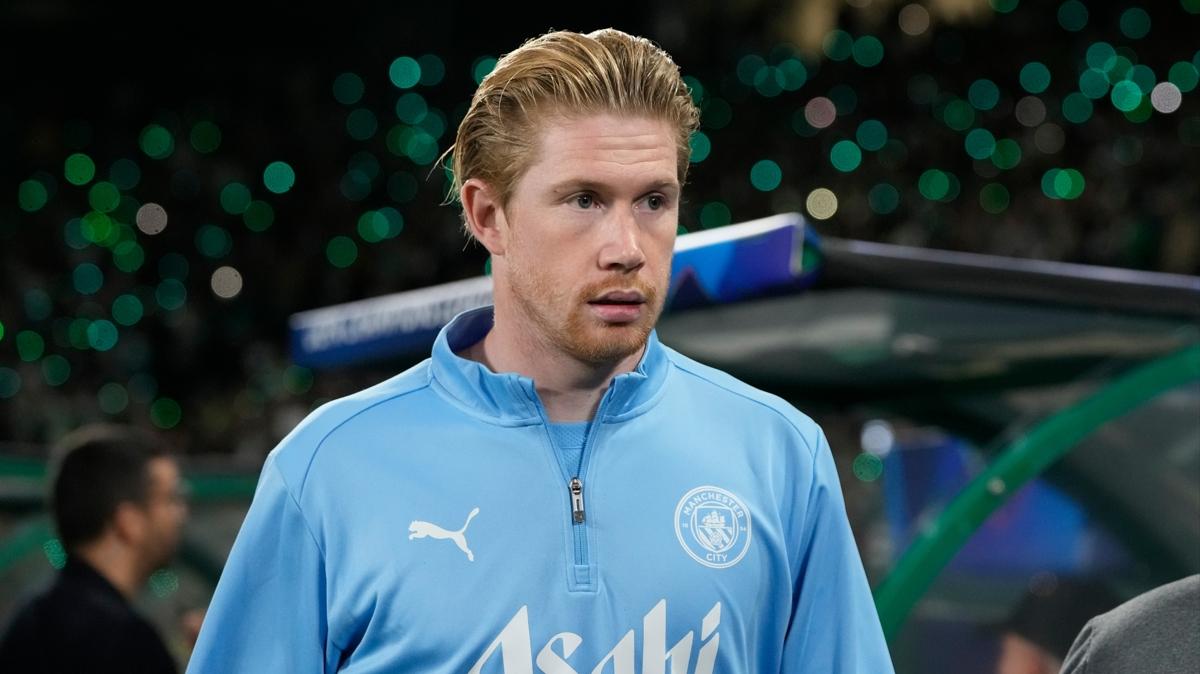 Kevin De Bruyne'den gelecei ile ilgili aklama