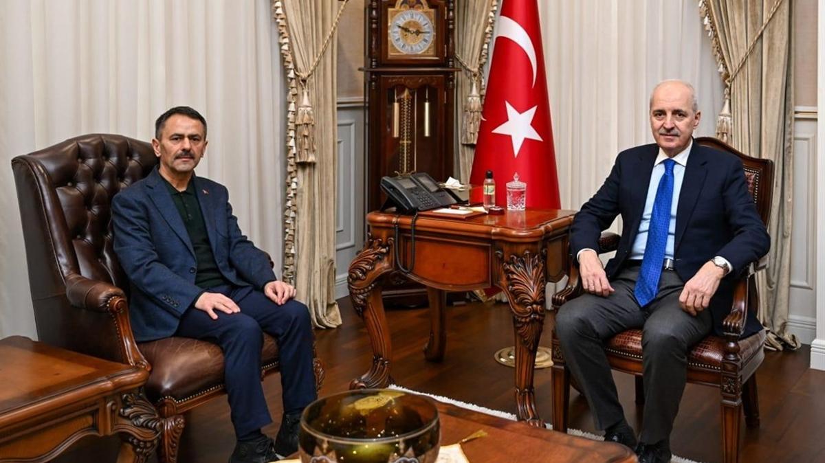 TBMM Bakan Kurtulmu'tan Kocaeli Valilii'ne ziyaret