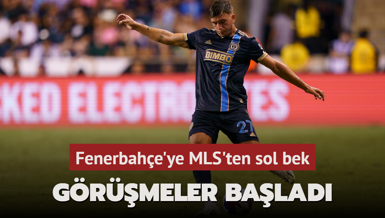 Fenerbahe'ye MLS'ten sol bek! Grmeler balad