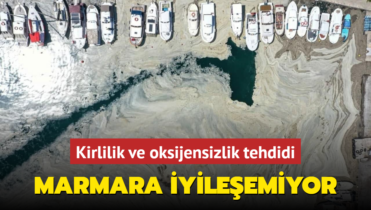 Marmara iyileemiyor... Kirlilik ve oksijensizlik tehdidi