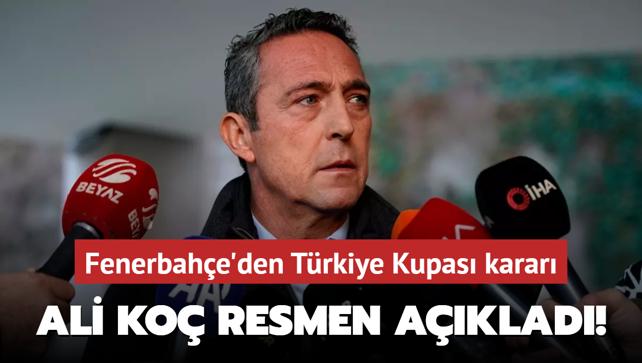 Ali Ko resmen aklad! Fenerbahe'den Trkiye Kupas karar