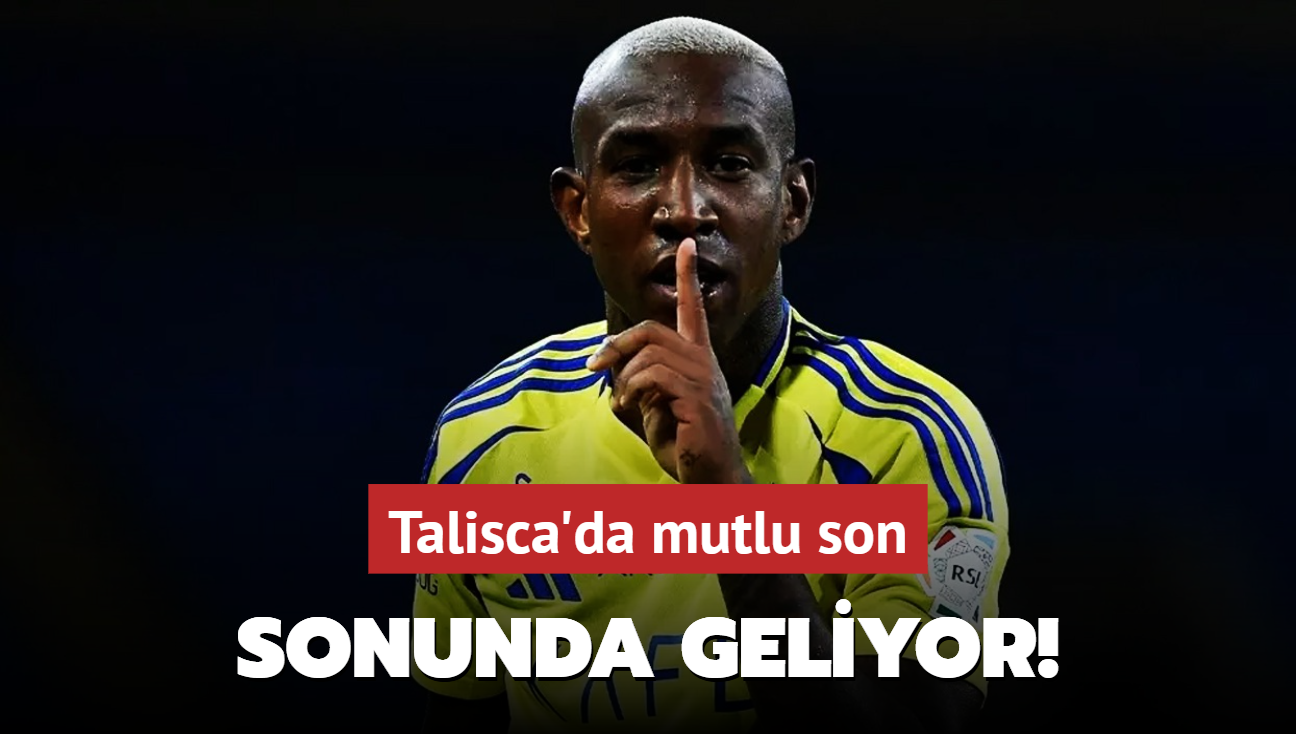 Talisca'da mutlu son