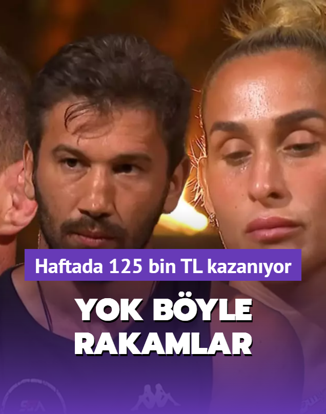 Survivor'daki yarmaclarn maalar belli oldu... Haftada 125 bin TL kazanyor