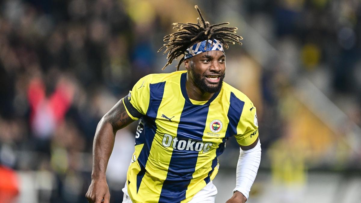 Fenerbahe'de Allan Saint-Maximin gelimesi