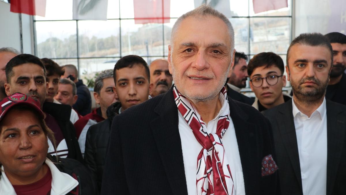 Hatayspor'un yeni bakan Hikmet inin oldu