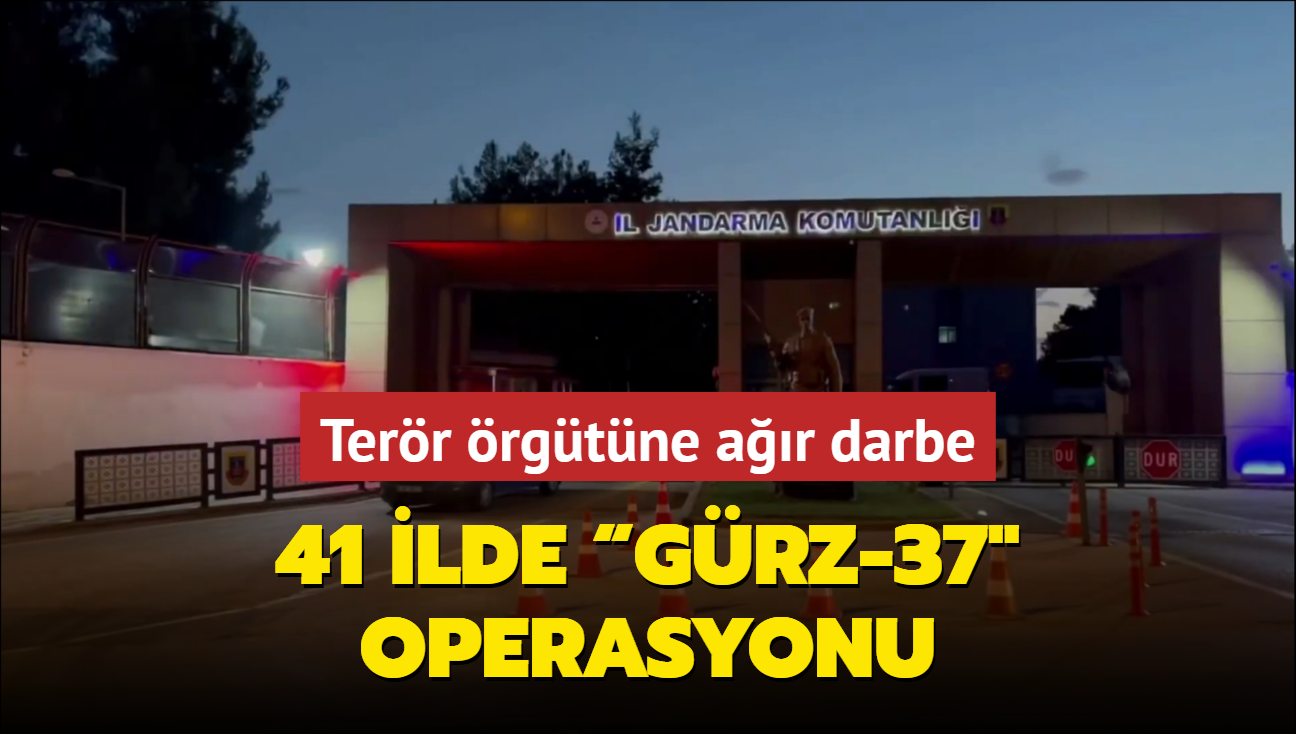 41 ilde GRZ-37" operasyonu