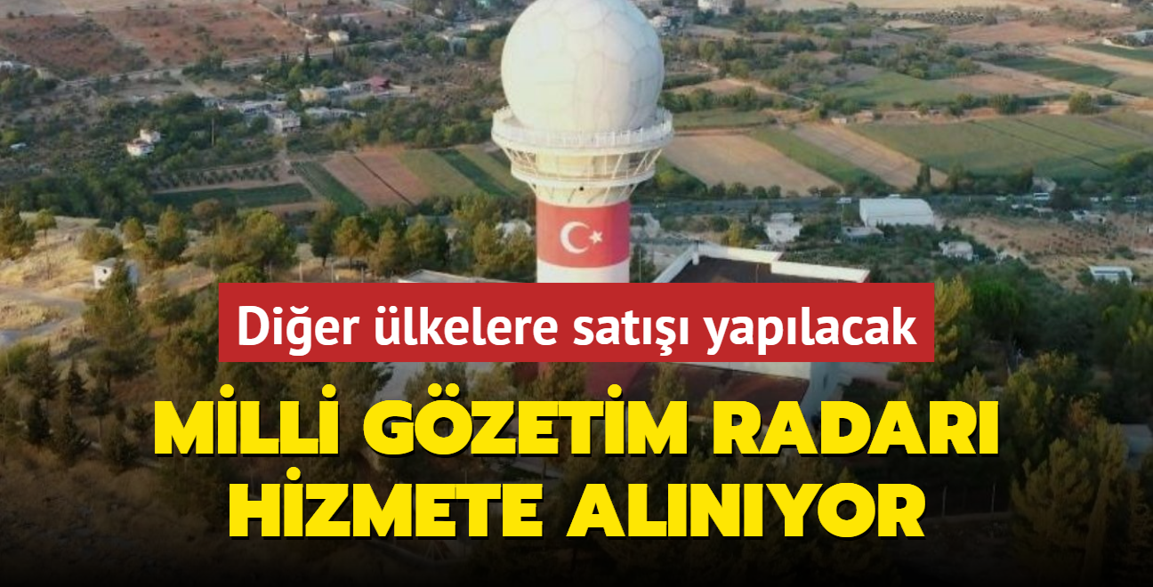 Milli Gzetim Radar testleri geti! Bu yl hizmete girecek