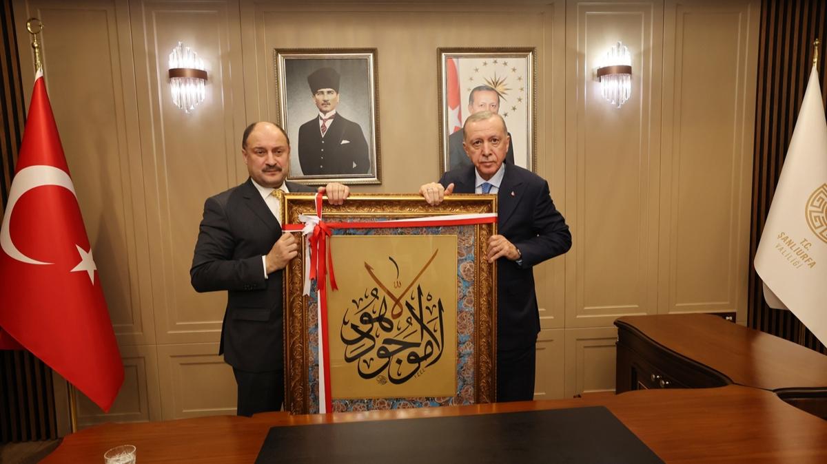 Bakan Erdoan, anlurfa Bykehir Belediye Bakan Glpnar' kabul etti