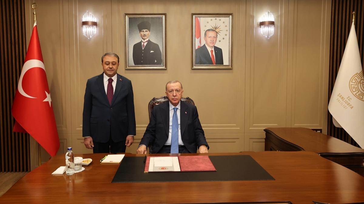 Bakan Erdoan, anlurfa Valilii'ni ziyaret etti
