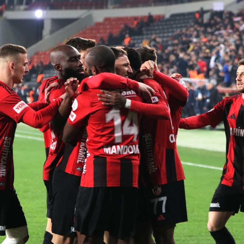 Gaziantep FK evinde kazanmaya devam ediyor