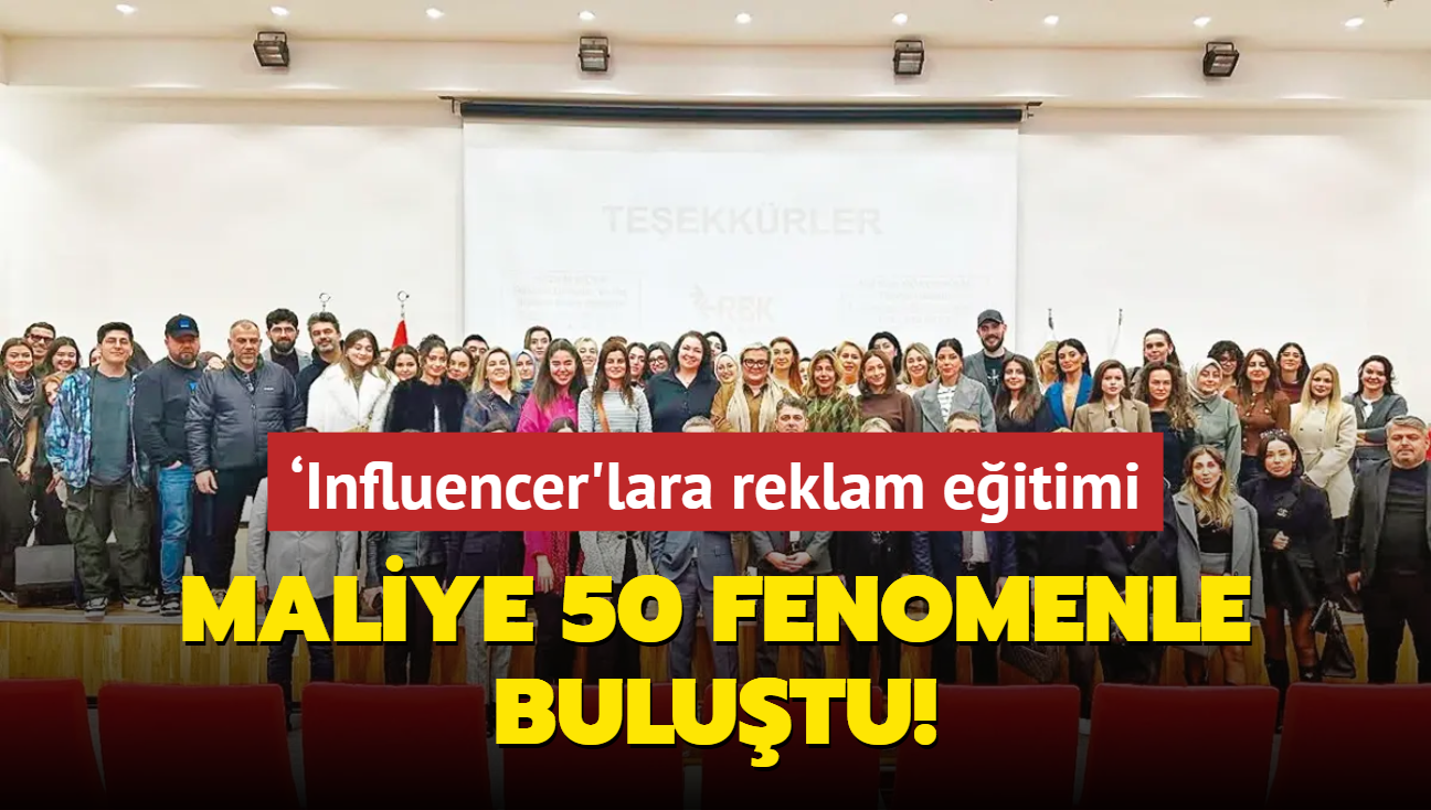 Maliye 50 fenomenle bulutu! Influencer'lara reklam eitimi