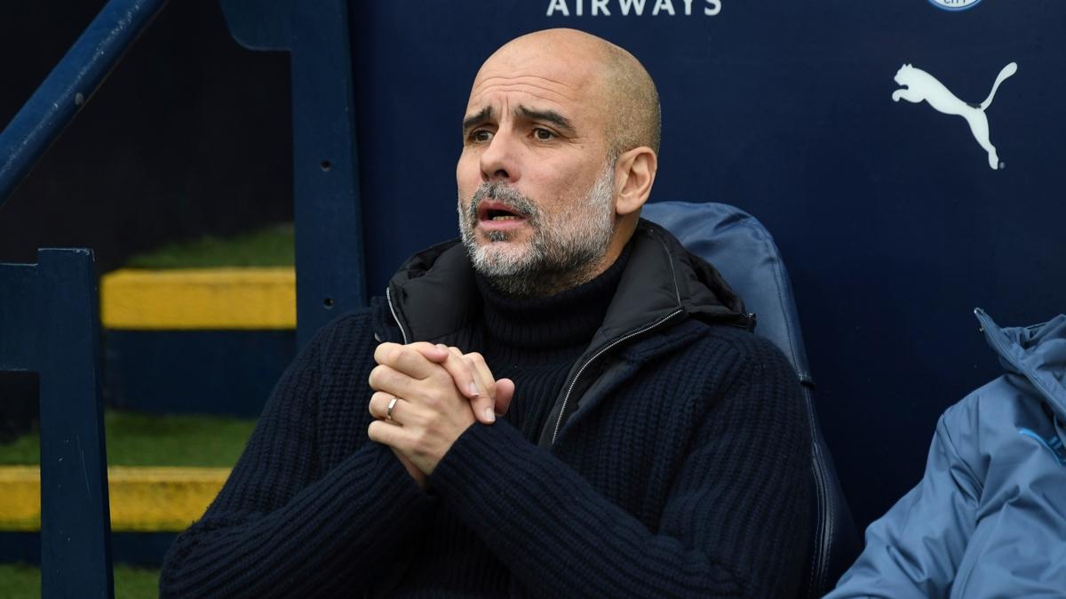 Manchester City'de srpriz ayrlk! Guardiola bizzat duyurdu