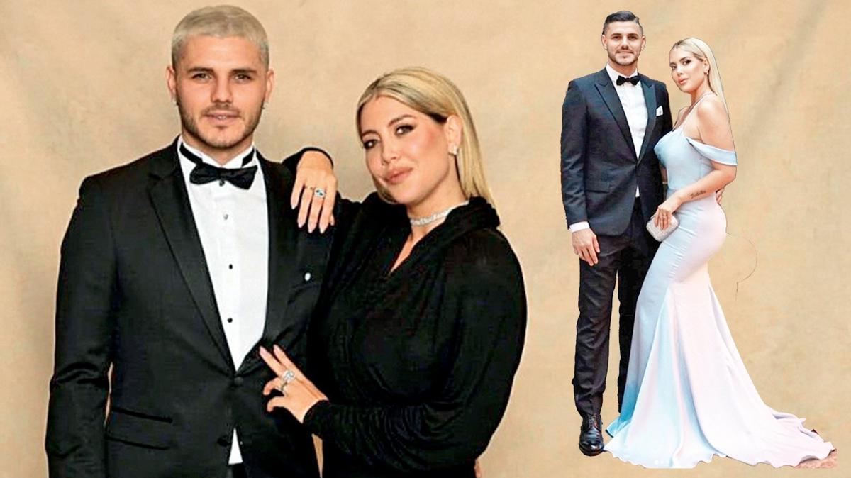 Mauro Icardi ile Wanda Nara'nn mal paylam mcadelesi: 2.8 milyar TL'lik miras kavgas!