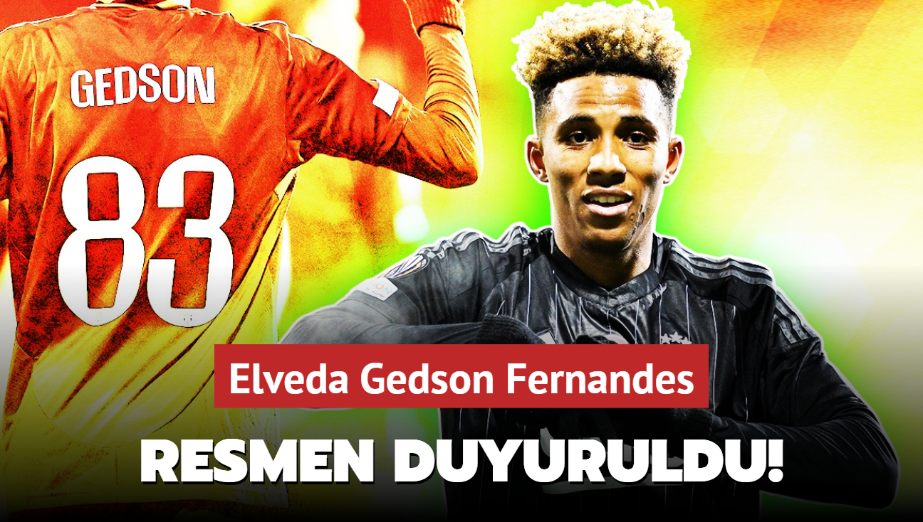 Resmen duyuruldu! Elveda Gedson Fernandes: Beikta'ta srpriz ayrlk