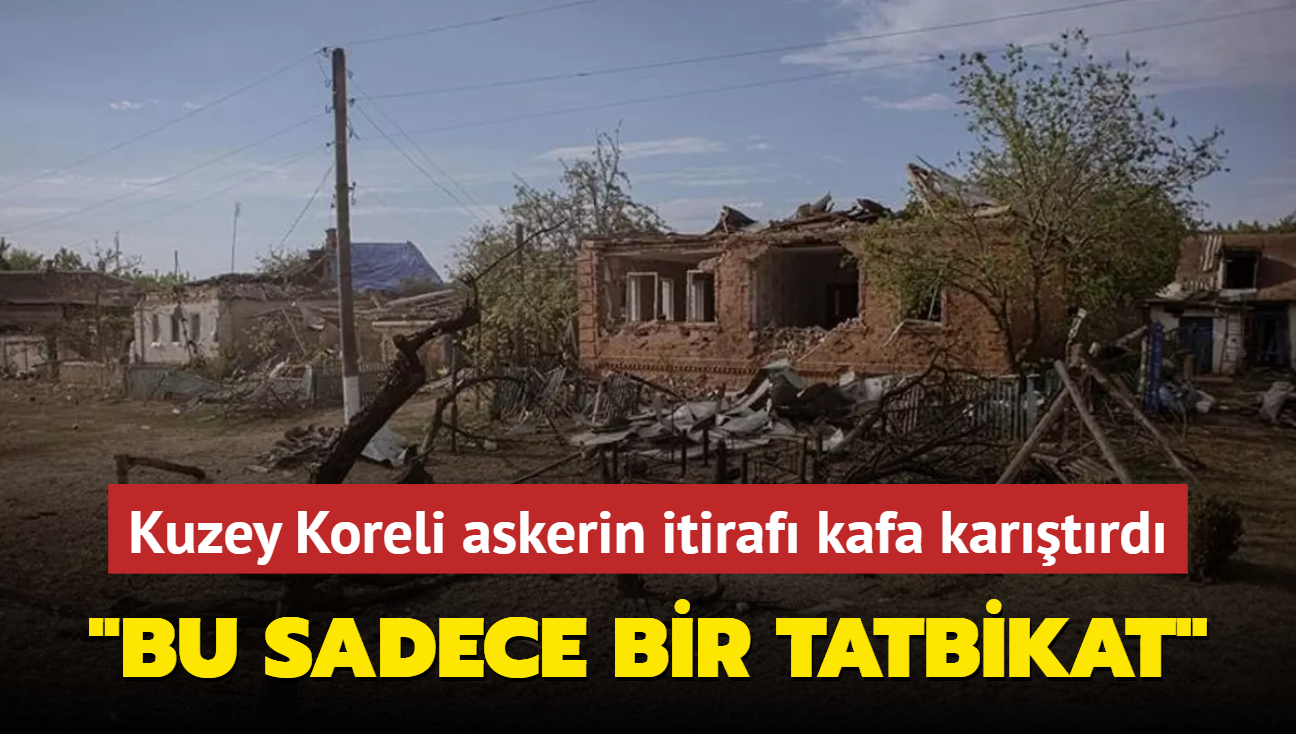 Kuzey Koreli askerin itiraf kafa kartrd... "Bu sadece bir tatbikat"