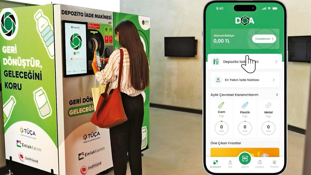 Depozito sistemiyle yllk 520 milyon euroluk kazan