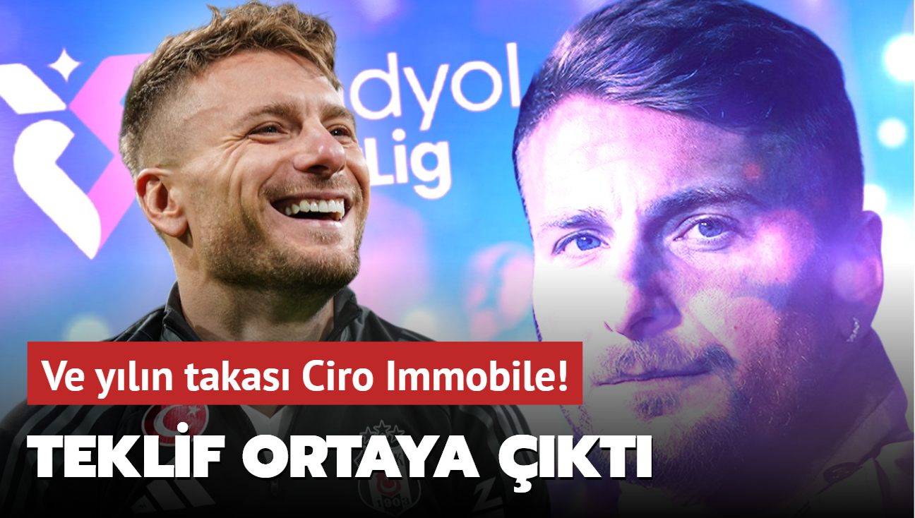 Ve yln takas Ciro Immobile! Srpriz gelime ortaya kt