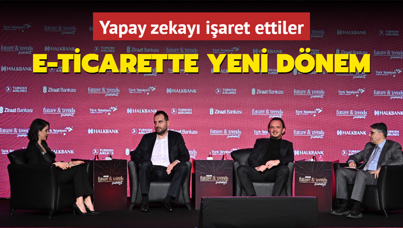 E-ticarette yeni dnem... Yapay zekay iaret ettiler