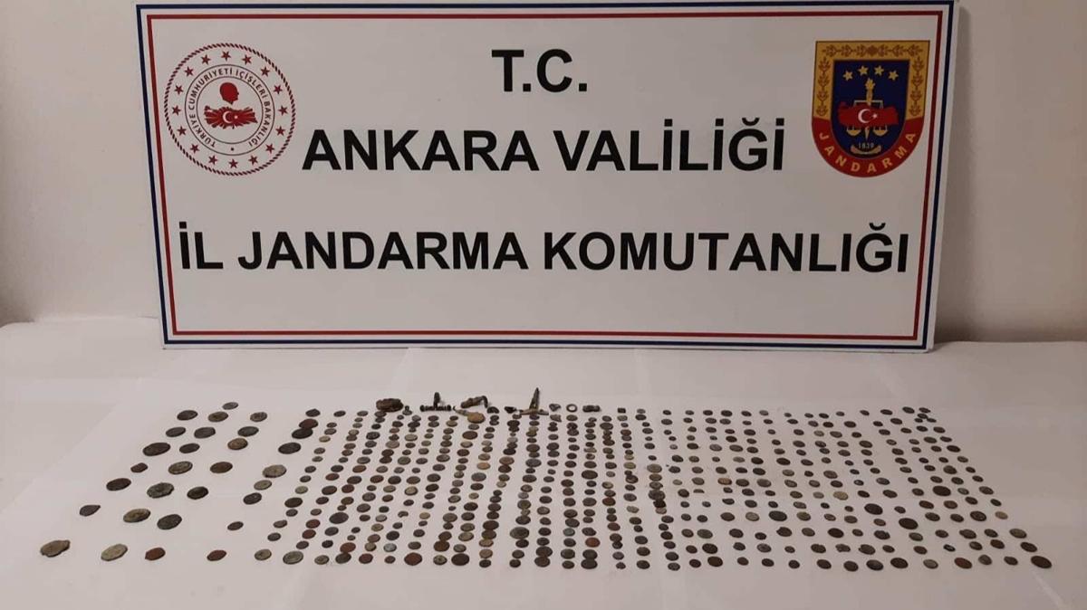 Ankara'da tarihi eser operasyonu: 2 kii gzaltna alnd