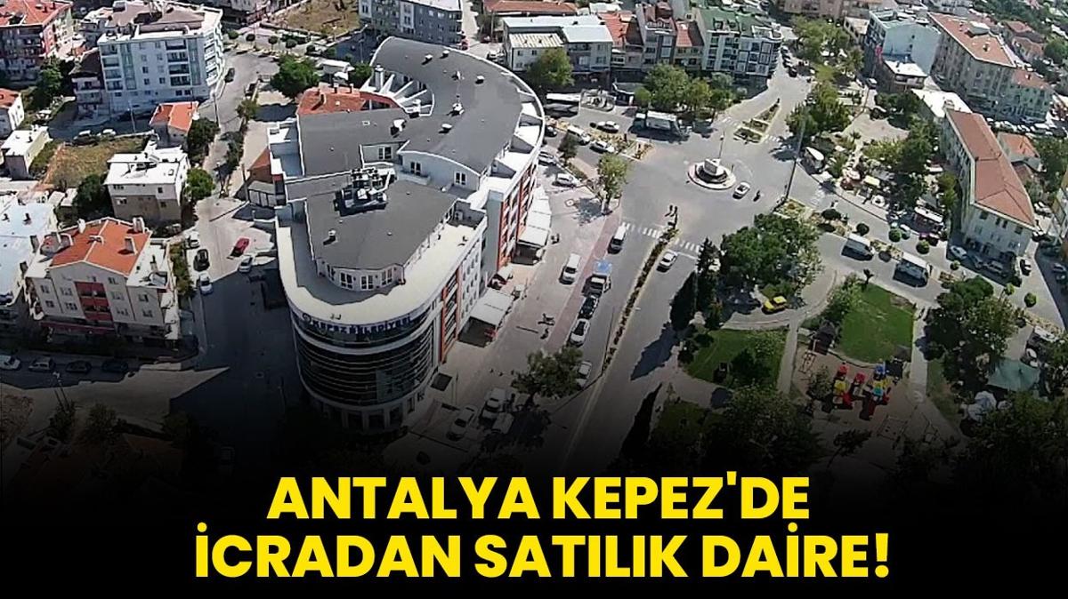 Antalya Kepez'de icradan satlk daire!