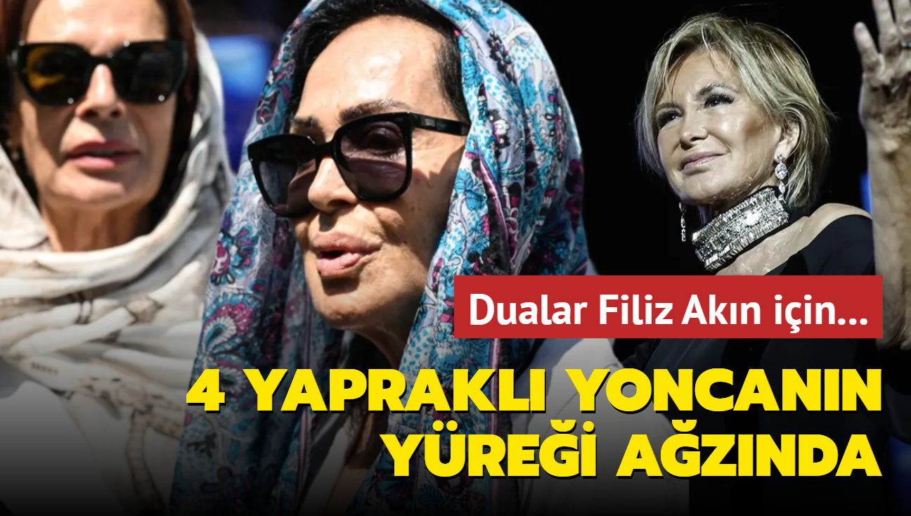 Dualar Filiz Akn iin... Drt yaprakl yoncann yrei aznda!