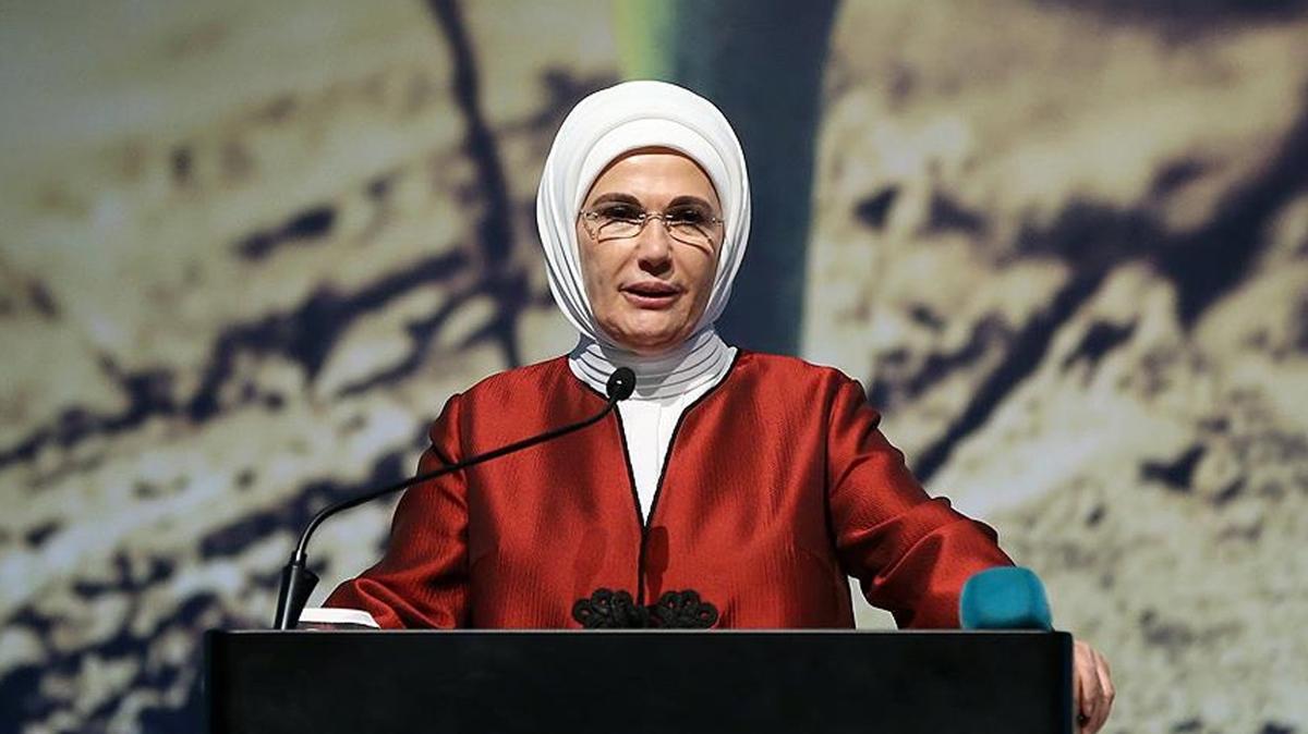 Emine Erdoan'dan Gazze'de atekesin salanmasna ilikin aklama